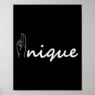 Poster Asl Alphabet American Sing Language Asl Professor
