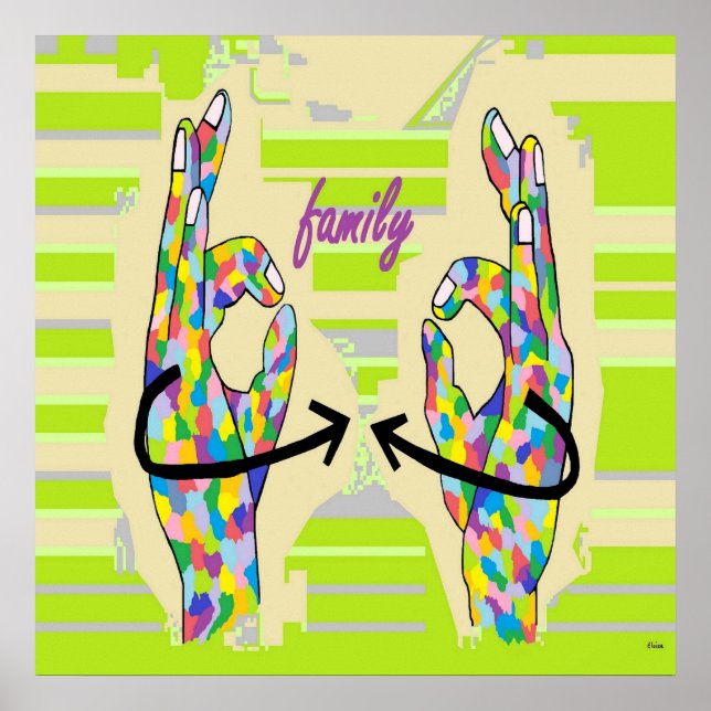 POSTER ASL FAMILY (Frente)