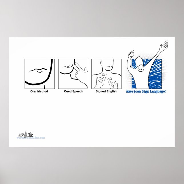 Pôster ASL Genki! (Frente)