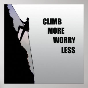 Poster aspas de escalada