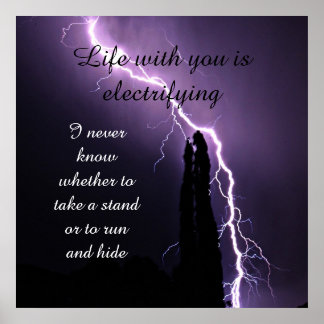 Poster Aspas de raio