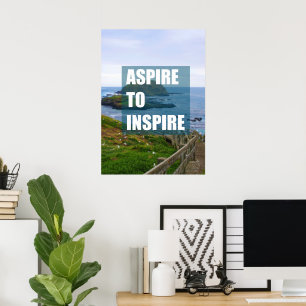 Poster Aspirar a inspirar
