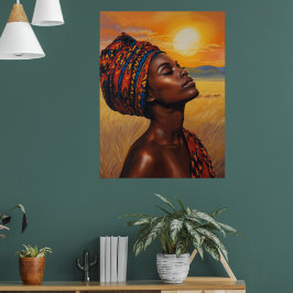 Poster Assalto do sol em Serengeti