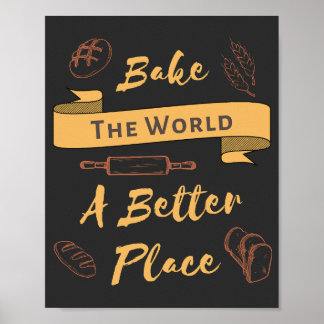 Poster Assar Do Mundo - Uma Citação Melhor