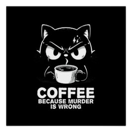 Pôster Assassinato está errado