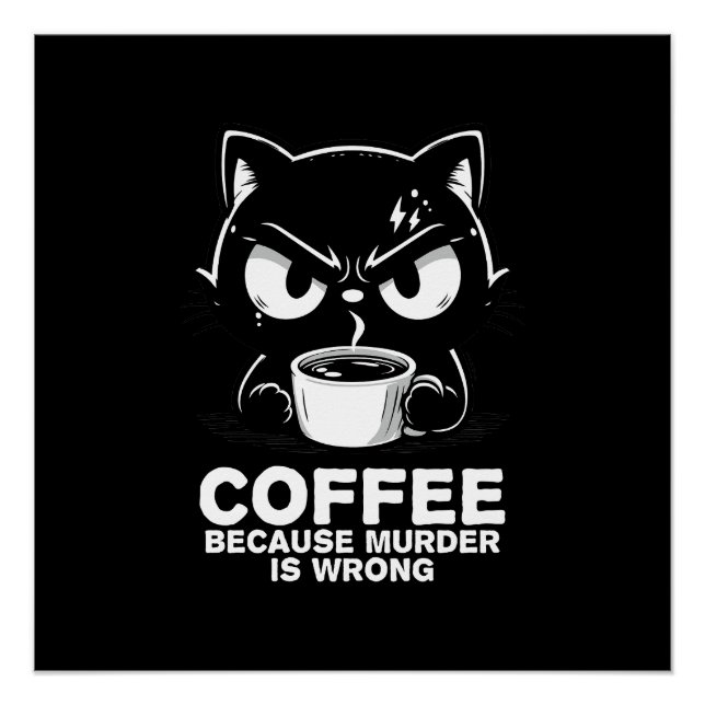 Pôster Assassinato está errado (Frente)