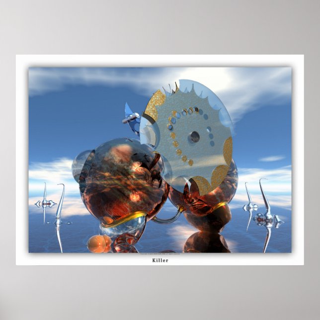 Poster Assassino (Frente)