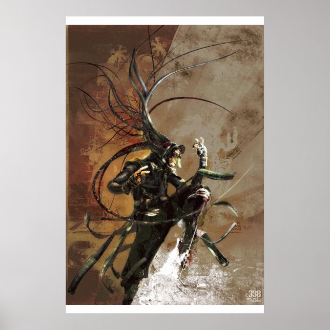 Pôster assassino K (Frente)