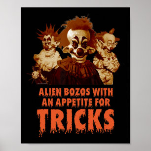 Poster Assassino Matou De Outer Space Halloween Reproduzi