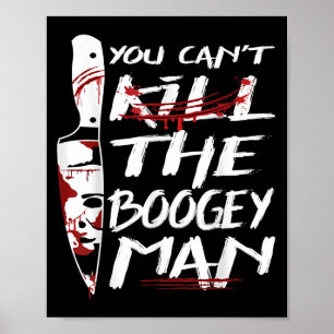 Poster Assassino Serial Você Não Pode Matar O Terror Boog