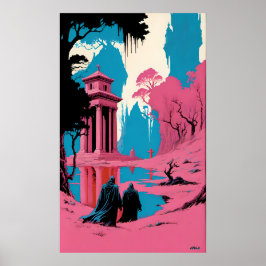 Poster Assédio dos Cavaleiros das Ondas Novos Templários