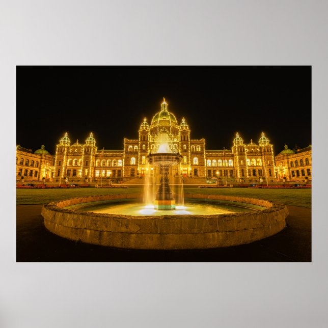 Poster Assembleia Legislativa da Colúmbia Britânica (Frente)