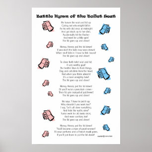 Pôster Assento da sanita