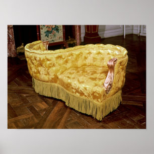 Pôster Assento de amor acolchoado, período de Napoleon