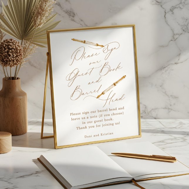 Poster Assinar a Caneta de Aquarela do nosso Livro de Con (Criador carregado)