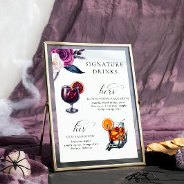 Poster Assinatura Bebe Púrpura e Preta Morte