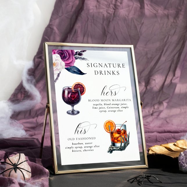 Poster Assinatura Bebe Púrpura e Preta Morte (Criador carregado)