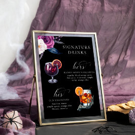 Poster Assinatura Bebe Púrpura e Preta Morte