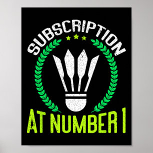 Poster Assinatura No Número 1, Embalagem Engraçada