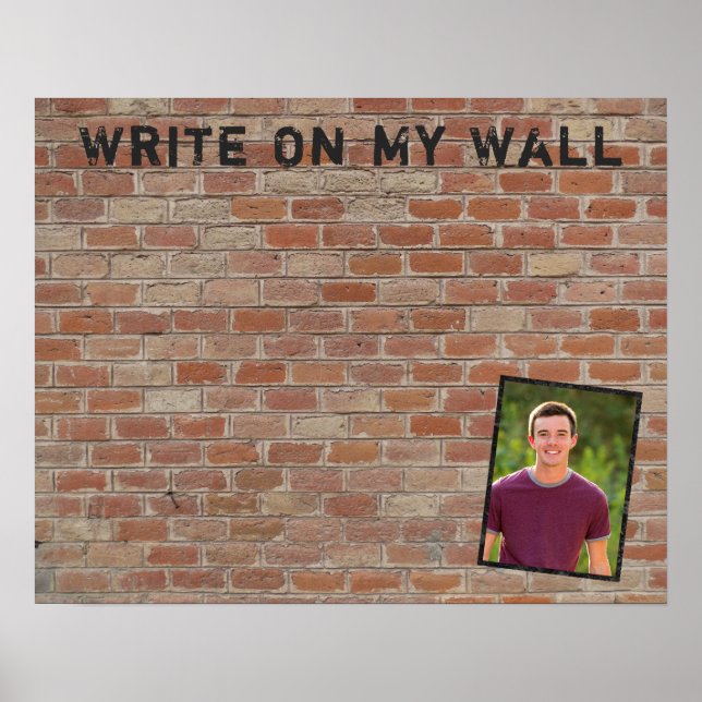 Poster Assinaturas de Festa de Formatura Memória (Frente)