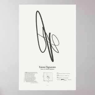 Pôster Assinaturas do Sonnet: Sonnet 2
