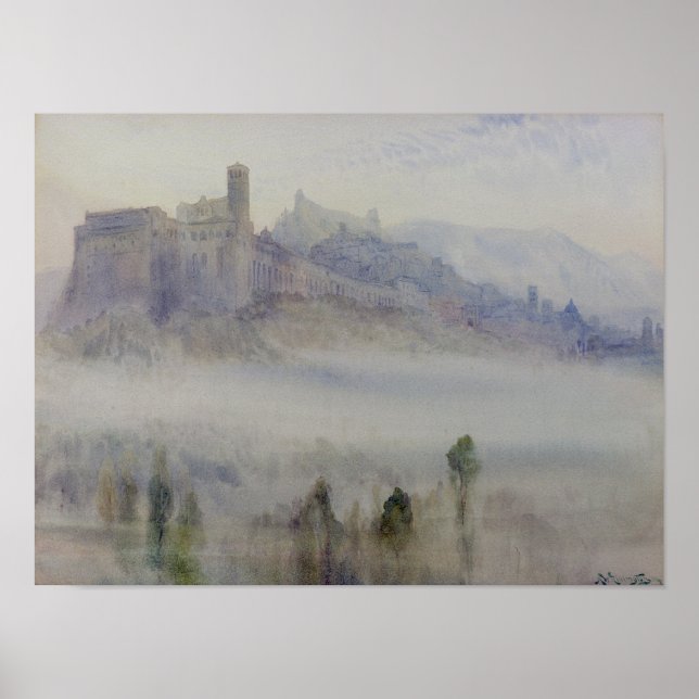 Pôster Assisi, Manhã Inicial (Frente)