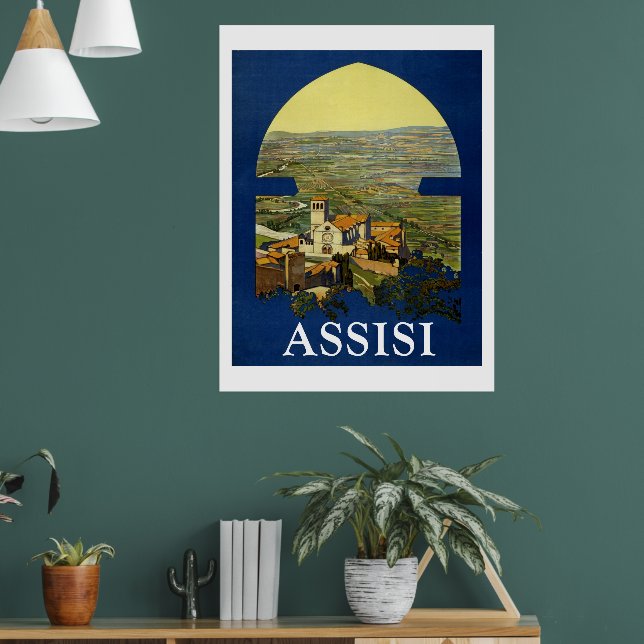 Poster Assissi Viagens Clássicas (Sala de Estar 1)
