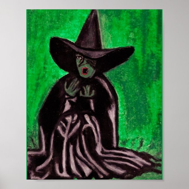 POSTER ASSISTENTE DE MELHORIA DE OZ WITCH (Frente)