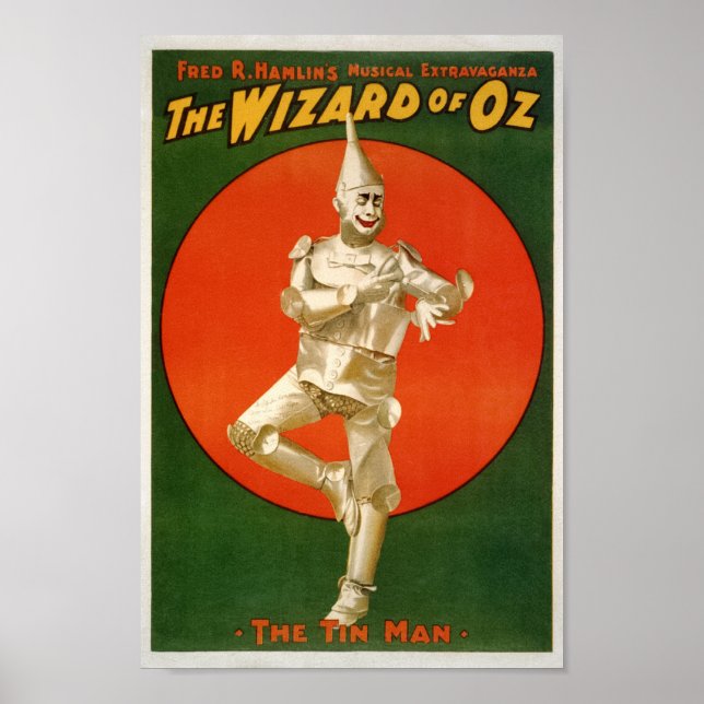 Poster Assistente de Vintagem de OZ (Frente)