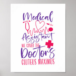 Poster Assistente Médico Cma Assistente Cobrir