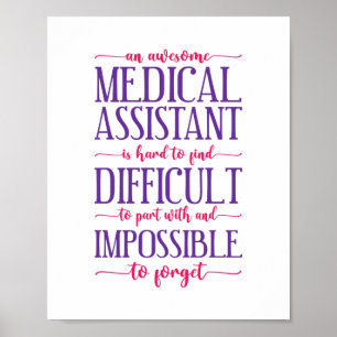 Poster Assistente Médico Cma Um Assistente Médico Incr
