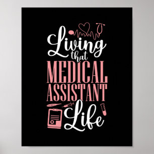 Poster Assistente Médico Cma Vivendo Aquele Médico