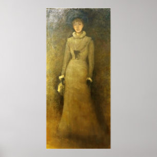 Poster Assobiador - Florence Leyland 1873
