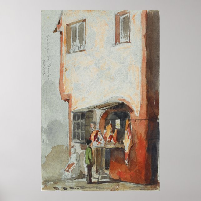 Poster Assobiador - O Compro do açougueiro (Frente)