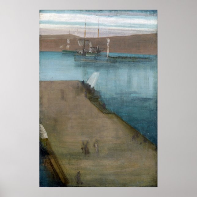 Poster Assobiador - Porto de Valparaiso (Frente)