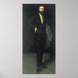 Poster Assobiador - Retrato De F. R. Leyland