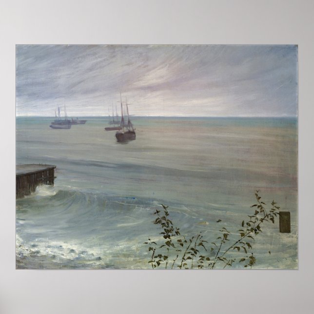 Poster Assobiador - Sinfonia Em Cinzas E Verde No Oceano (Frente)