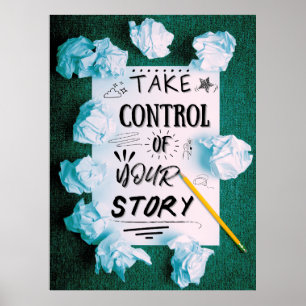 Poster Assuma o controle de sua história