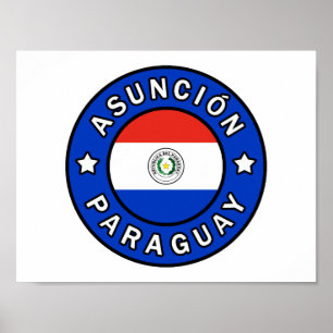 Poster Assunção Paraguai