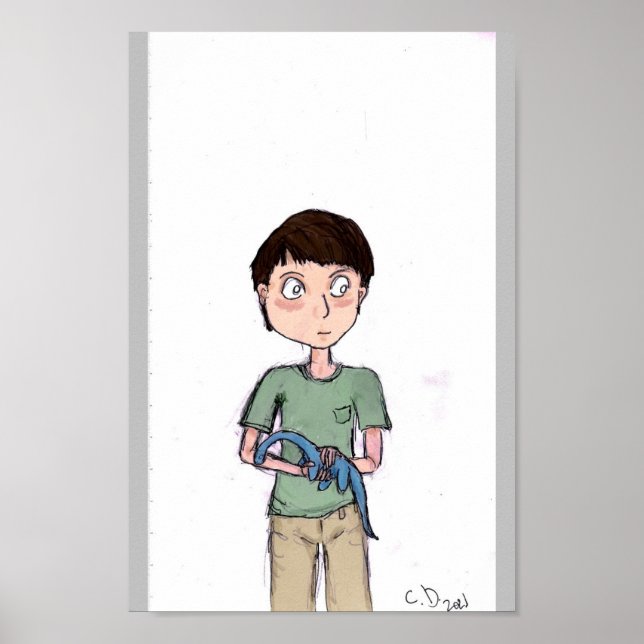 Poster assustador (Frente)