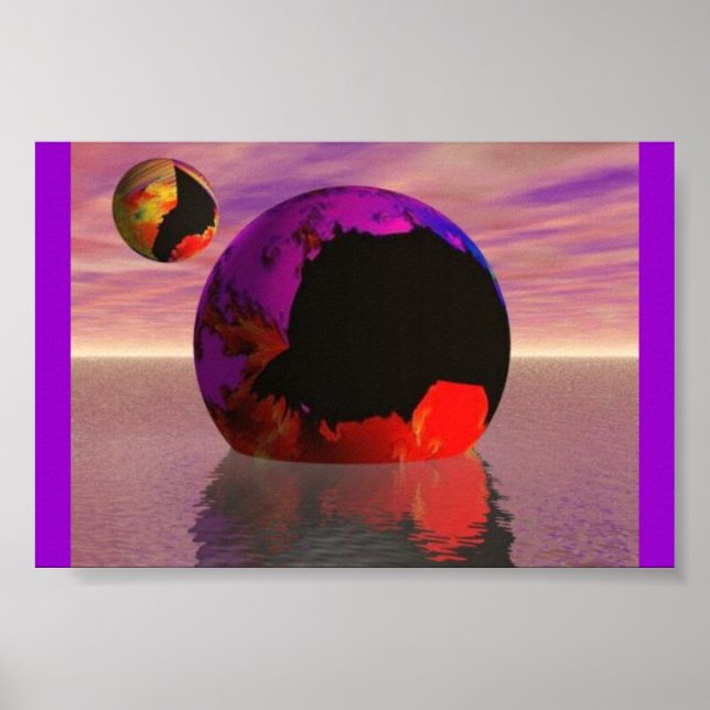 Poster Asteroide Geyser Crash (Frente)