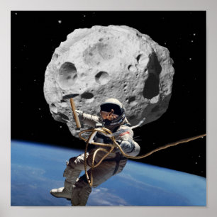 Poster Asteroide Miner