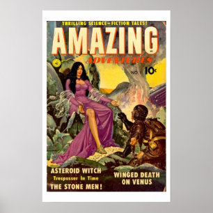 Poster asteróide surpreendente da bruxa