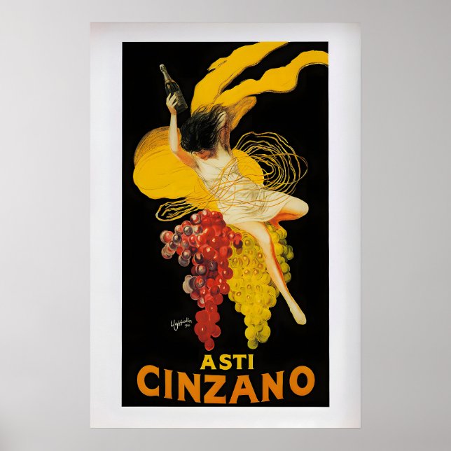 Poster Asti Cinzano by Leonetto Cappiello  Vintage (Frente)