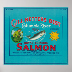 Pôster Astoria, Netters BestAstoria de OregonGill, OU
