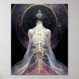 Poster Astral Ganglia 2 Fantasy Science Ficight Art