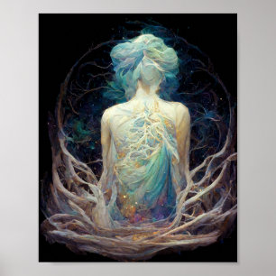 Poster Astral Ganglia 3 Fantasy Science Ficight Art