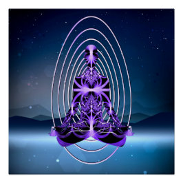 Pôster Astral Travel (mountains of loneliness)