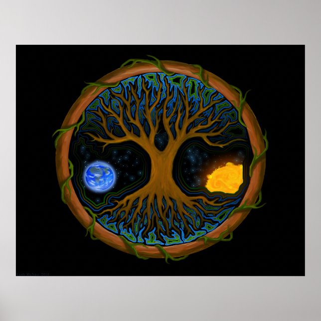 Poster Astral Tree of Life (Frente)