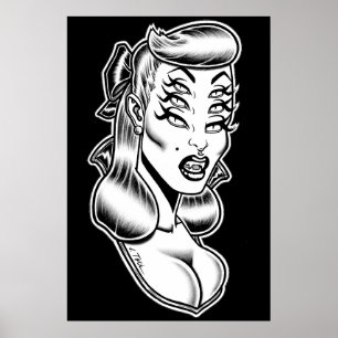 Poster Astro-Creeps™/Candy La Vamp™